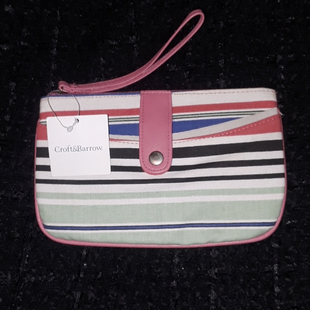 * Croft &Barrow Wristlet Shorty Stripe Multi Color